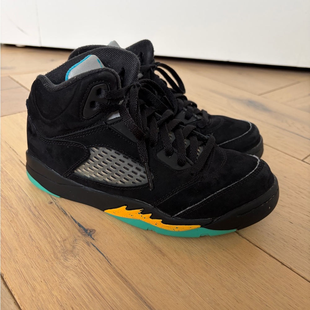 Kids Jordan 5 Retro Aqua Shoes